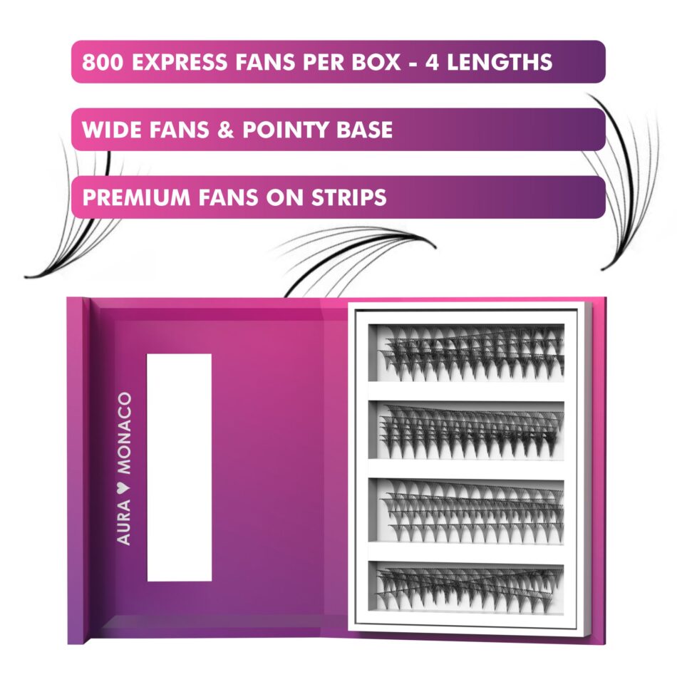 Beam Light 7D Wispy Promade Express Fans on Strips | 800 Fans - Image 4