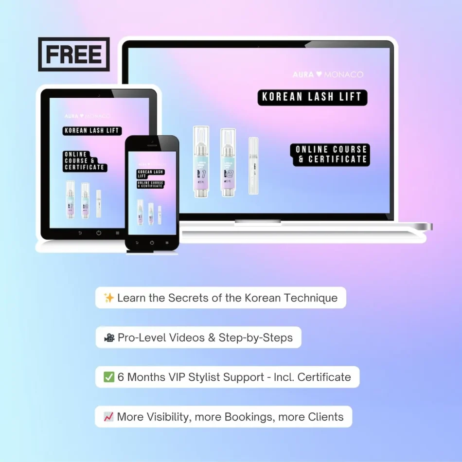 FULL Korean Lash Lift Kit + FREE Course (Limited Time Offer) - Image 6