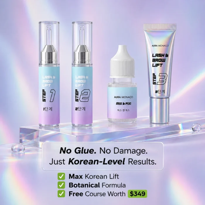 FULL Korean Lash Lift Kit + FREE Course (Limited Time Offer)