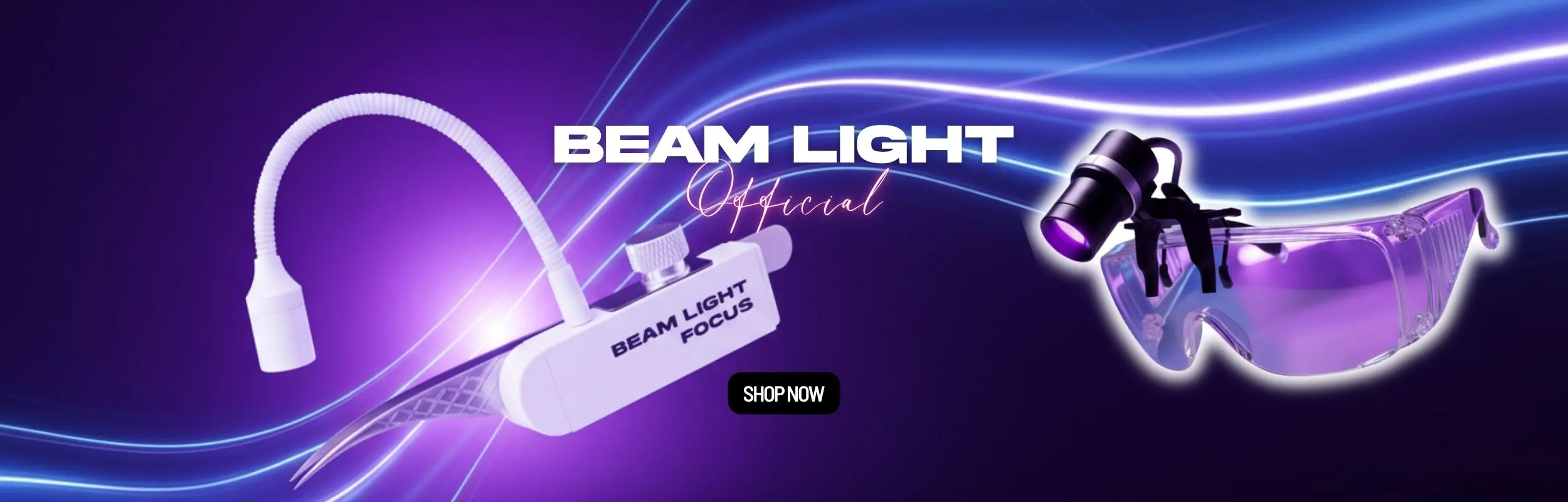 Beam Light Lashes UV Lash System LED Twezer Lamp