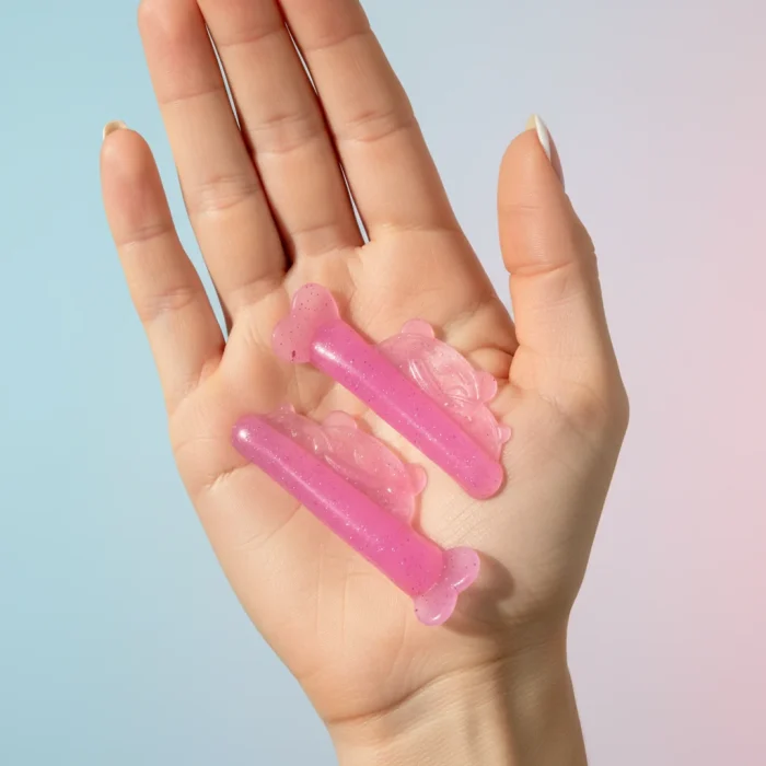 Happy Bear | Super Soft & Sticky Round Teardrop Pads | 8 Pairs