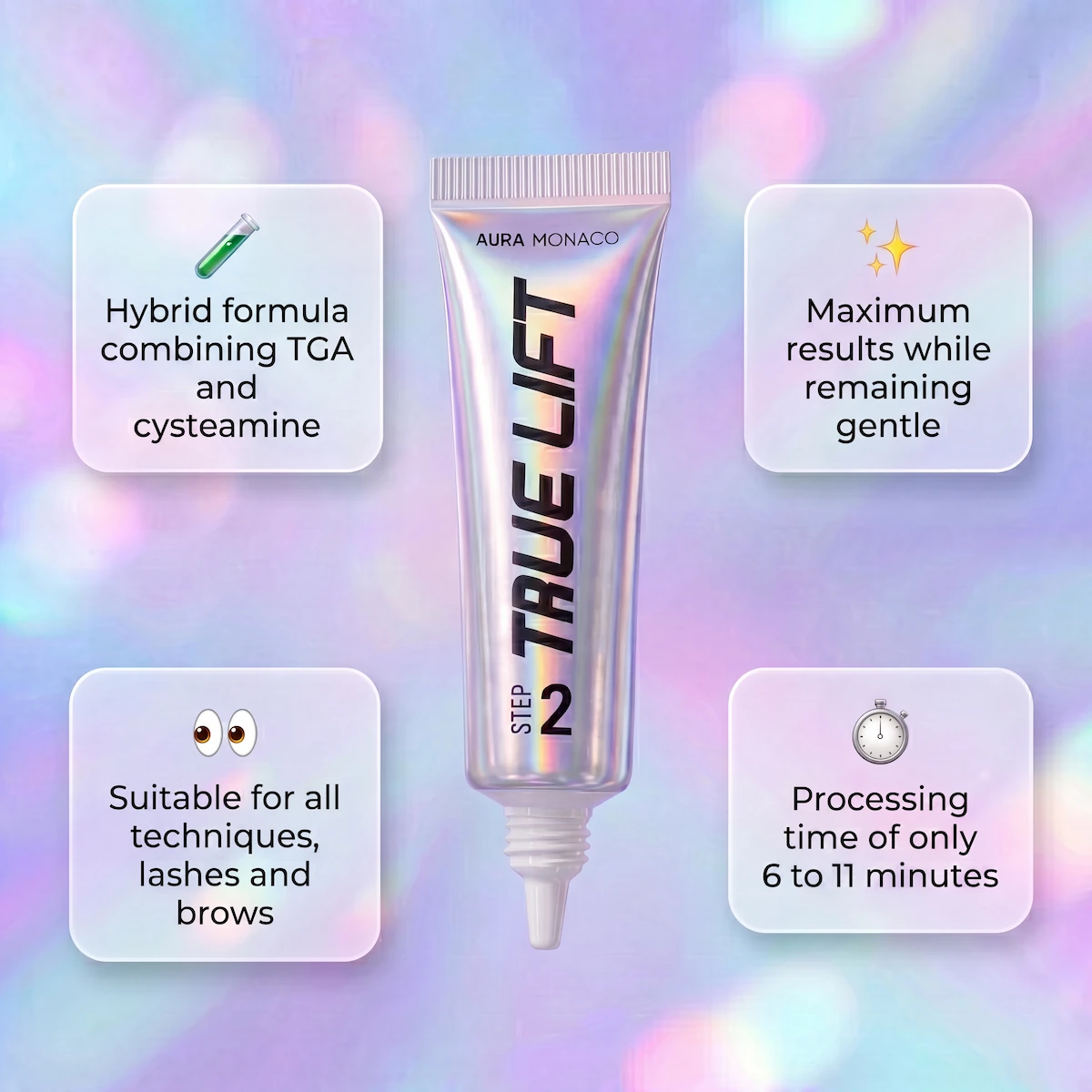 TrueLift Lash & Brow Lift | Step 1 & 2 | Glueless Hybrid System | Classic & Korean - Image 4
